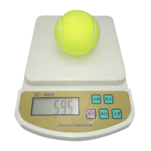 tennis ball weight