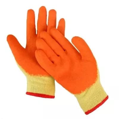 string knit gloves